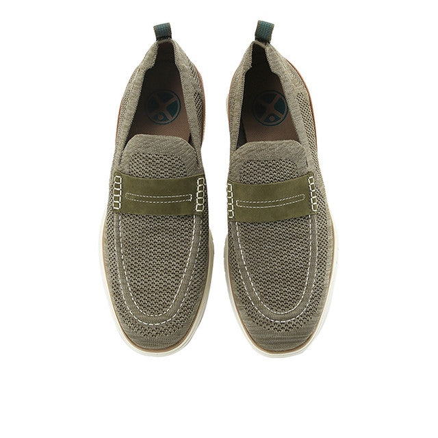 Loafers Advance Knit Loafer In Dark Olive Knit