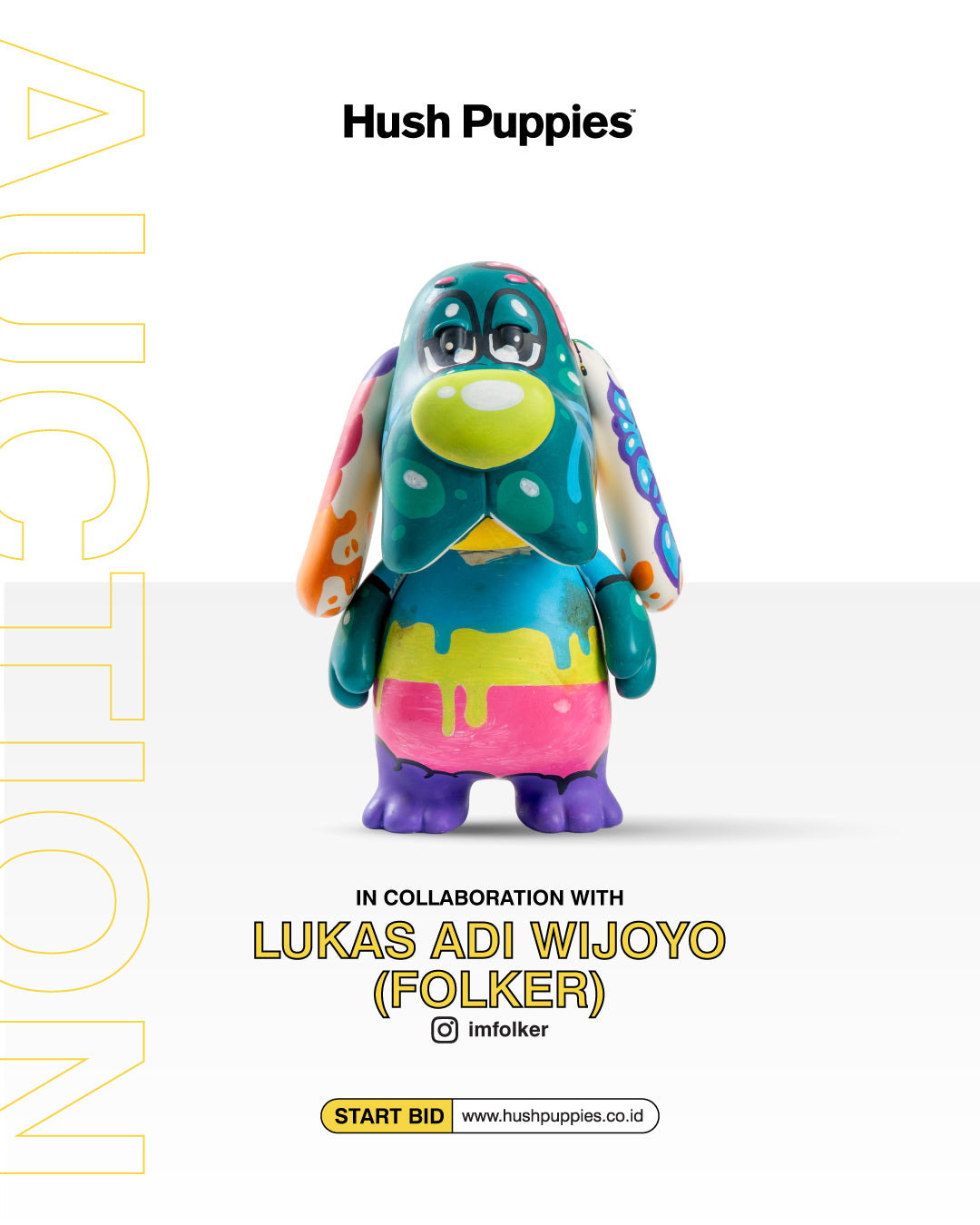 Hush Puppies × Folker – Neon Splash Edition
