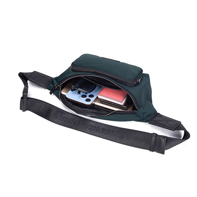 Morris Waist Bag In Dark Green