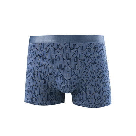 Hush Puppies Pakaian Pria Ctnsp2 Pr Boxer In Blue / Gray
