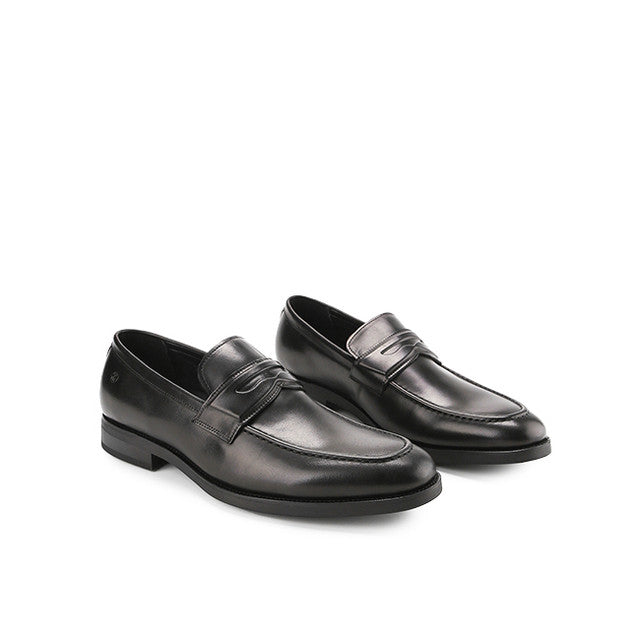 Loafers Fiddler Saddle Loafer In Black