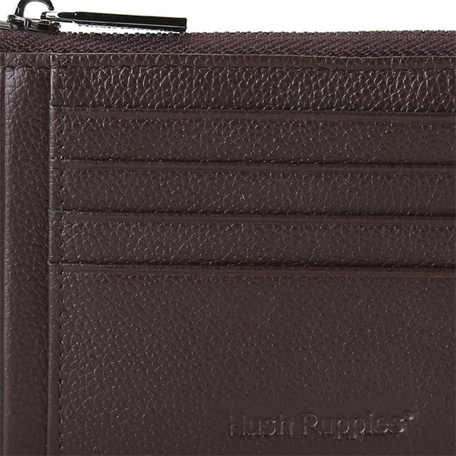 Jamison Card Holder In Dark Brown