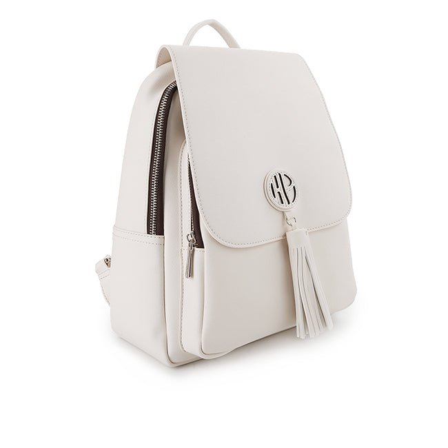 Bernette Backpack (M) In Off White