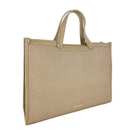 Adelina Top Handle (L) In Taupe