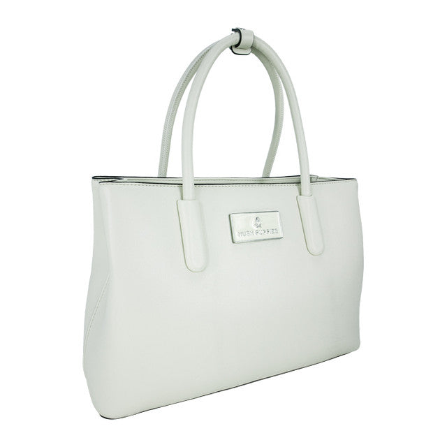 Allegra Top Handle In Beige