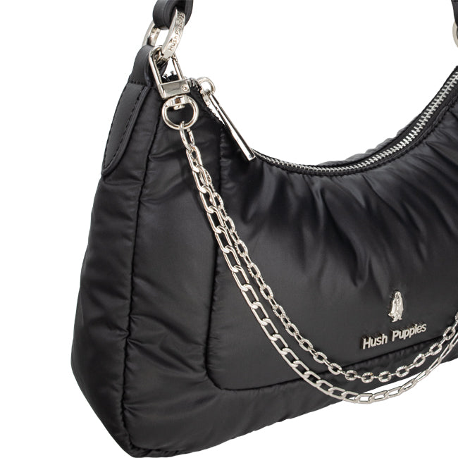 Puffy Shoulder In Black