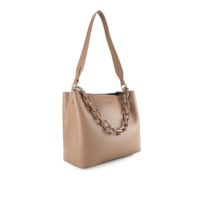 Linsie Satchel (L) In Taupe