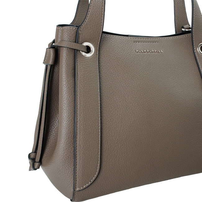 Delfina Satchel L In Taupe