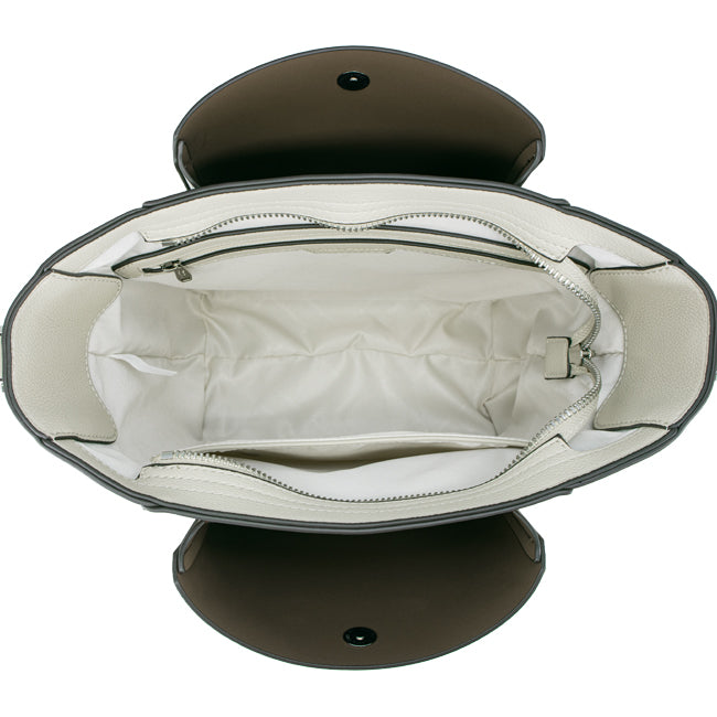 Frances Ii Satchel (M) In Beige