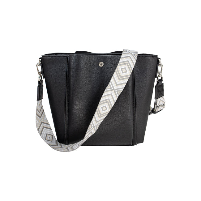 Frances Ii Satchel (M) In Black