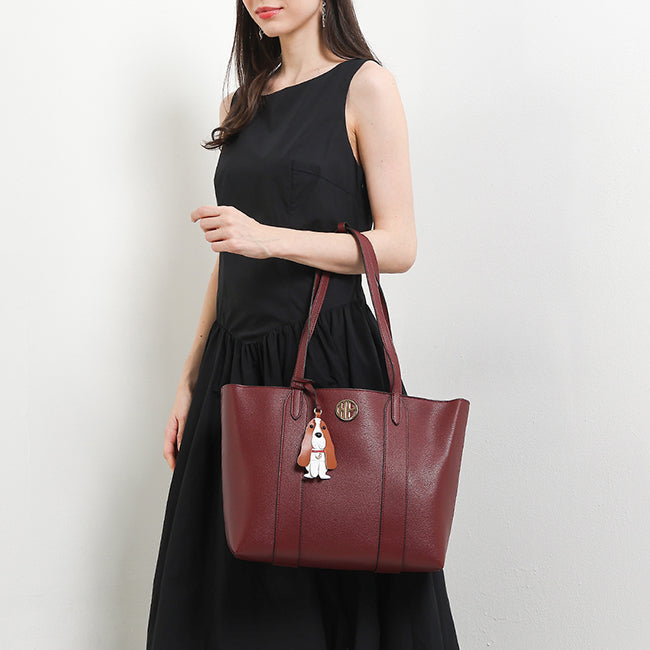 Amara Tote In Maroon