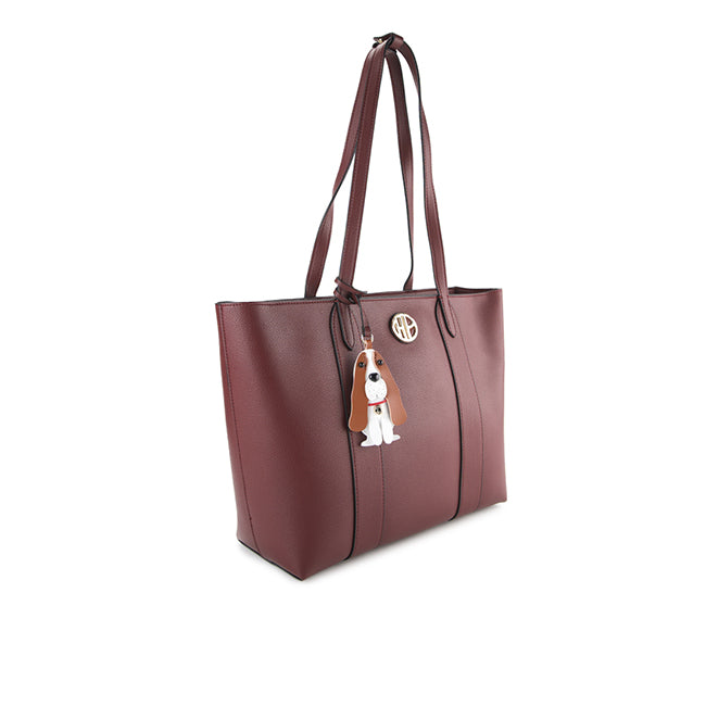 Amara Tote In Maroon