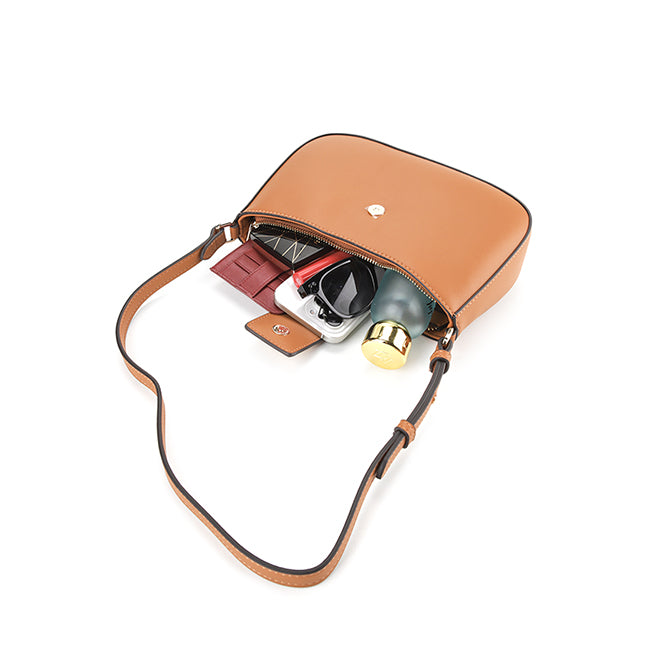 Everly Shoulder In Camel