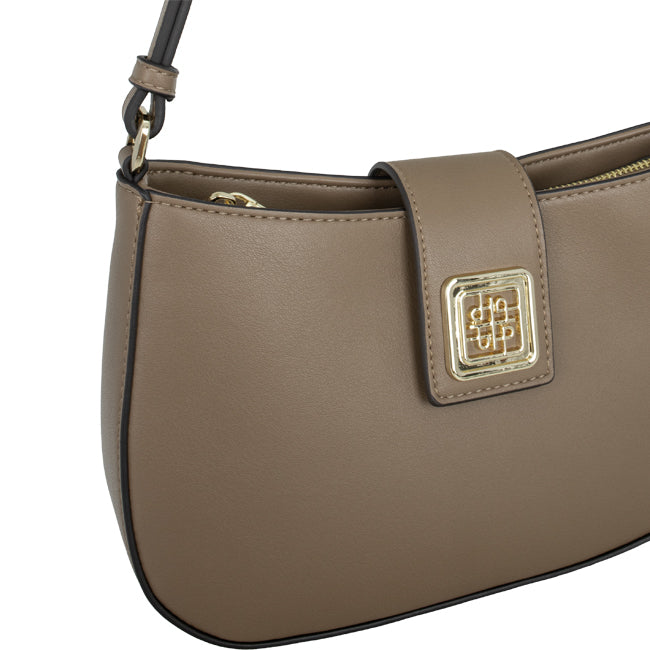 Everly Shoulder In Taupe