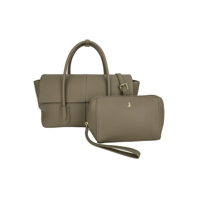 Hailey Satchel (S) In Taupe