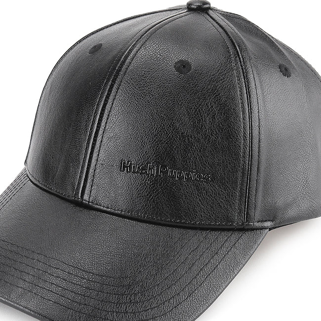 Cap Leath In Black