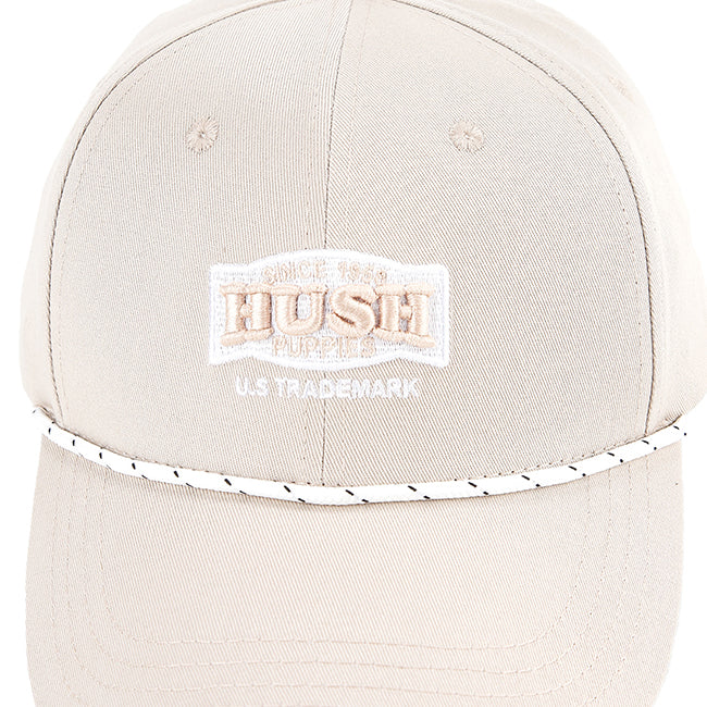 Cap Trademark In Beige