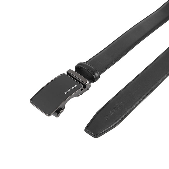 Hush Puppies Men Belt Donald Automatic In Black