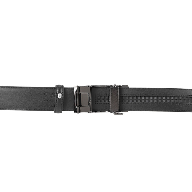 Hush Puppies Men Belt Donald Automatic In Black