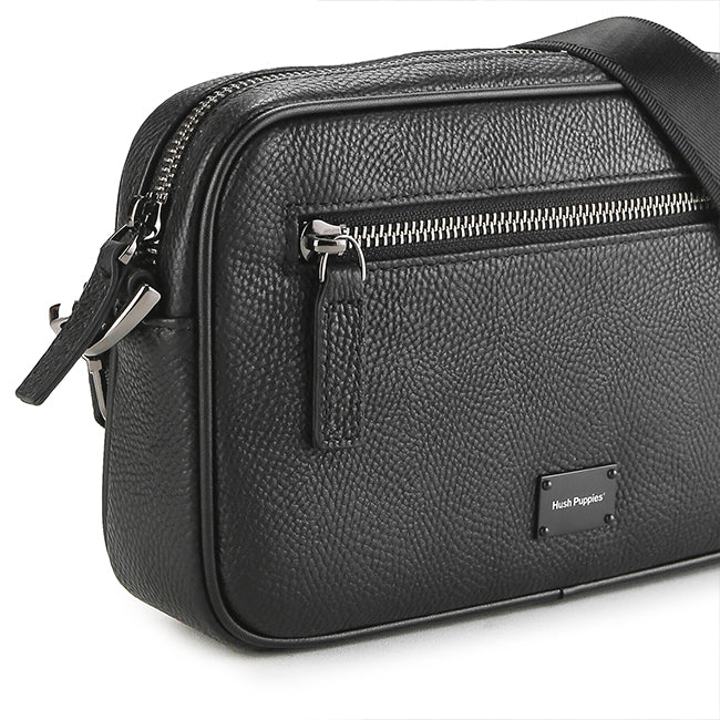 Fugol Clutch/Messenger Bag In Black
