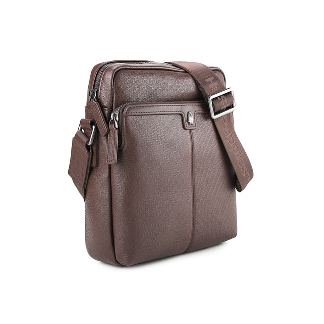 Lewis Sling Bag In Dark Brown
