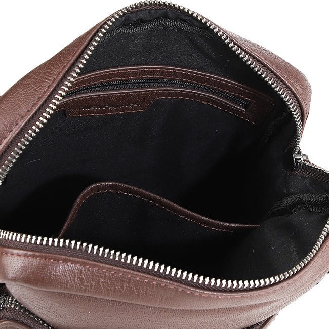 Lewis Sling Bag In Dark Brown