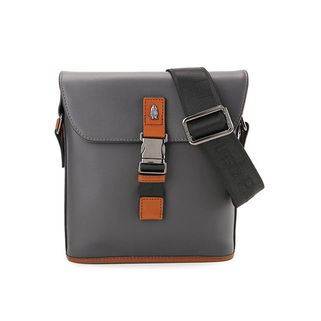 Pretzel Sling Bag In Grey