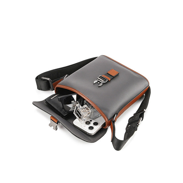 Pretzel Sling Bag In Grey