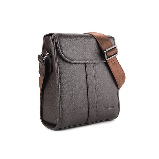 Tad Sling Bag In Dark Brown
