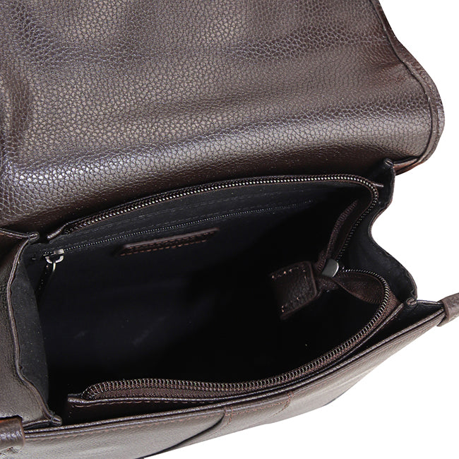 Tad Sling Bag In Dark Brown