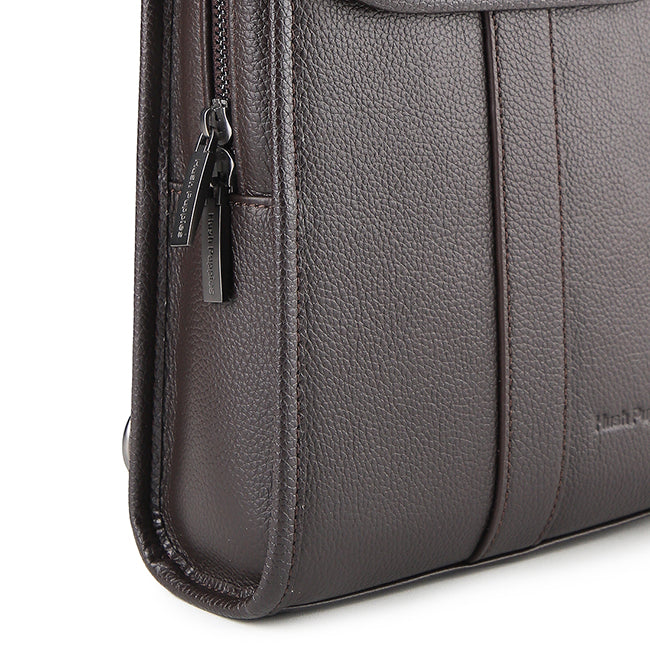 Tad Chest Bag In Dark Brown