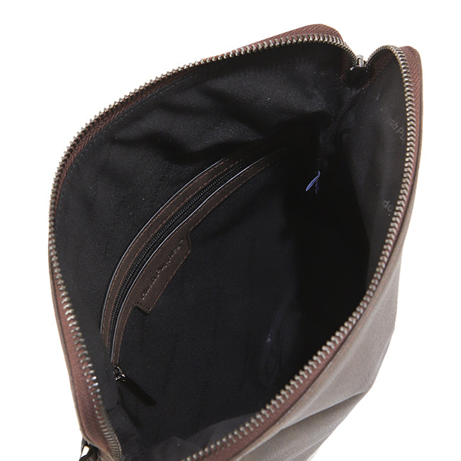 Wesley Clutch In Dark Brown