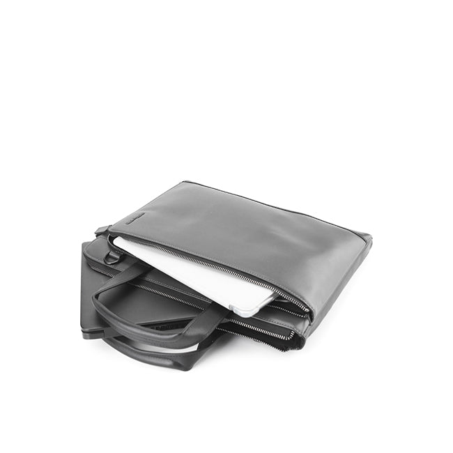 Victor Document Bag In Grey
