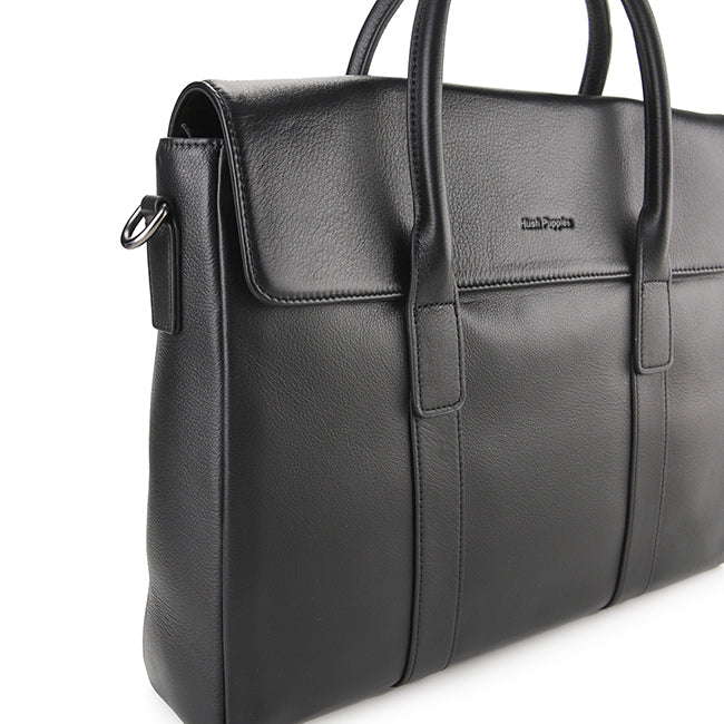 Walley Document Bag In Black