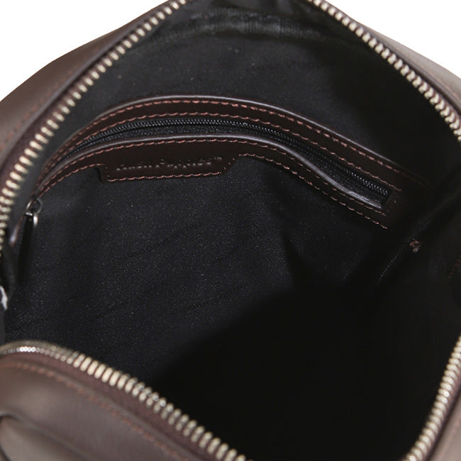 Woody Sling Bag In Dark Brown