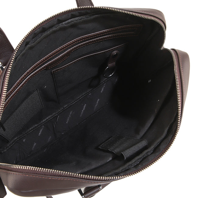 Woody Document Bag In Dark Brown