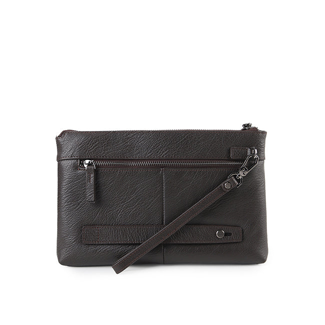 Adam Clutch In Dark Brown