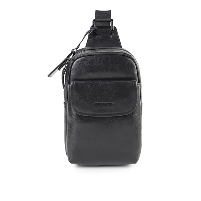 William Smith Chest Bag In Black