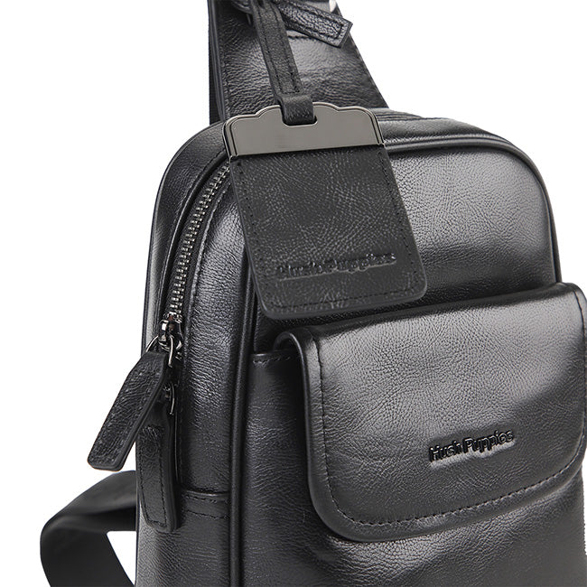 William Smith Chest Bag In Black