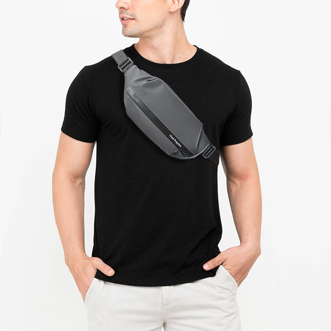 Kasey Waist Bag In Grey