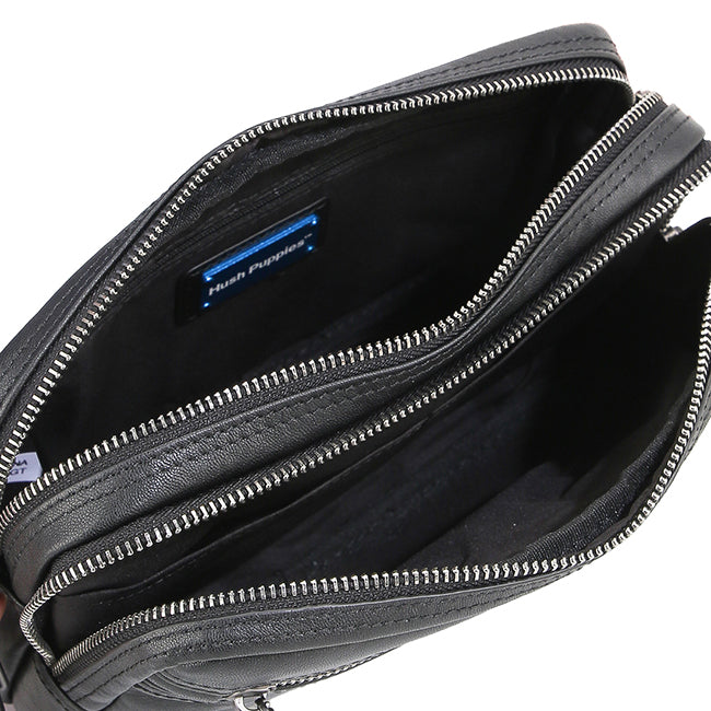 Hp Vii Clutch / Messenger Bag In Black