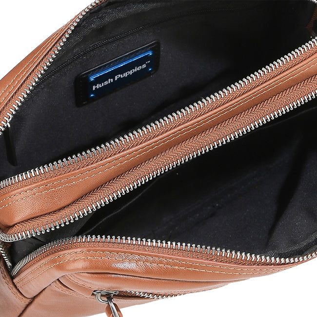 Hp Vii Clutch / Messenger Bag In Brown