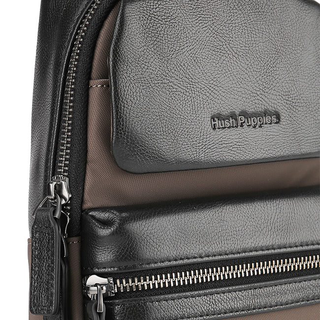 Titan Chest Bag In Dark Brown