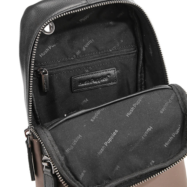 Titan Chest Bag In Dark Brown