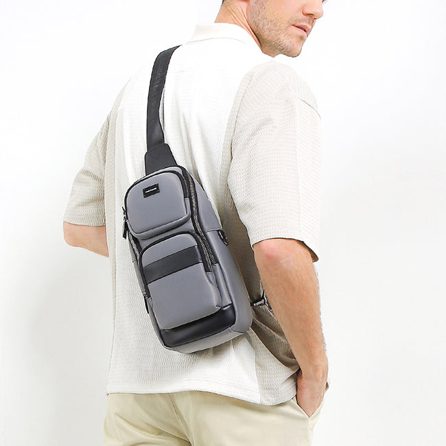 Timothy Chest Bag In Grey