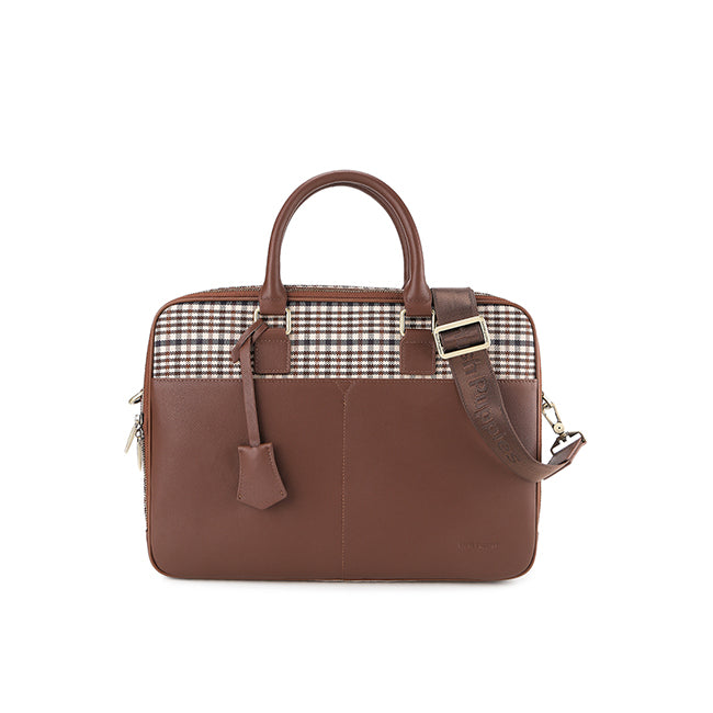 Teddy Document Bag In Brown