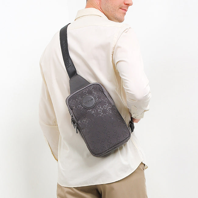 Tyson Chest Bag In Grey