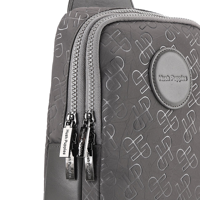 Tyson Chest Bag In Grey