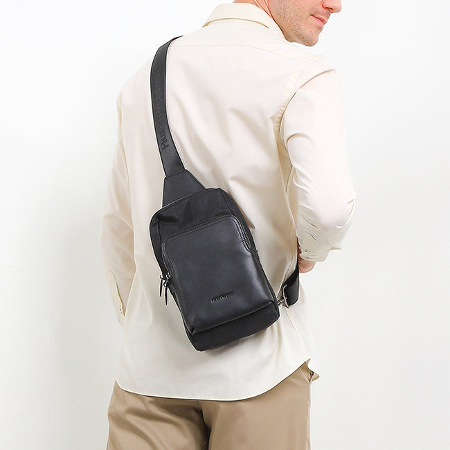 Trudy Chest Bag In Black