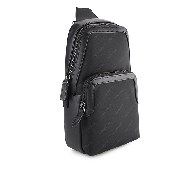 Stanford Chest Bag In Black